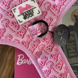 Sassy Woof Barbie Dog Harness Large