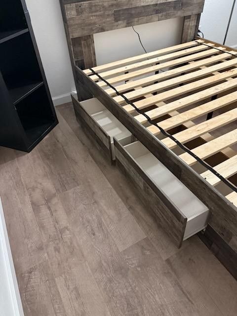 $150 - Full Size Bed Frame with Storage