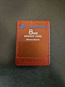 PS2 Memory Card and Games
