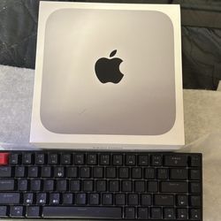 M1 Mac Mini With Bluetooth Keyboard Mx Wireless 