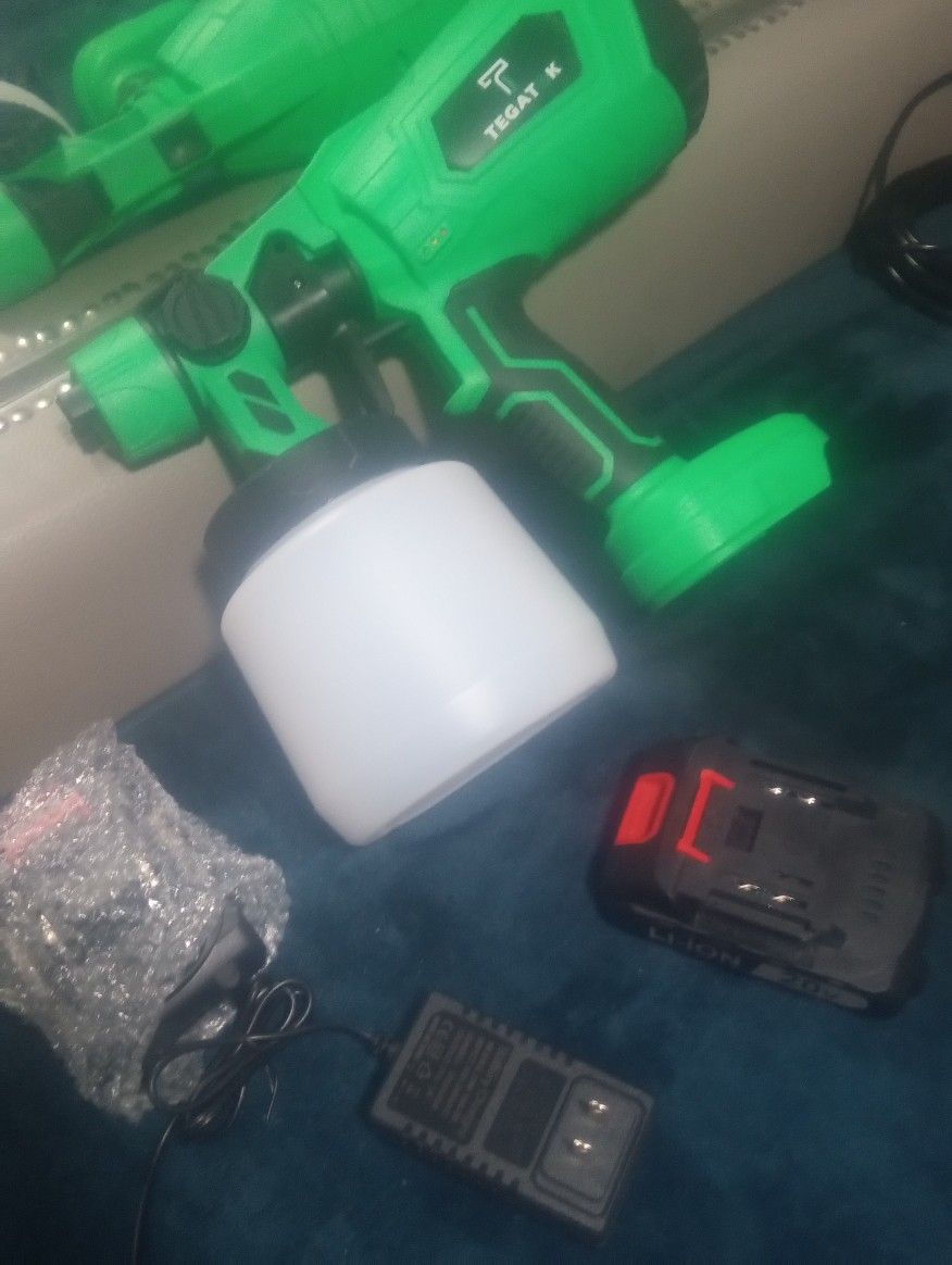 Cordless Spray Paint Gun
