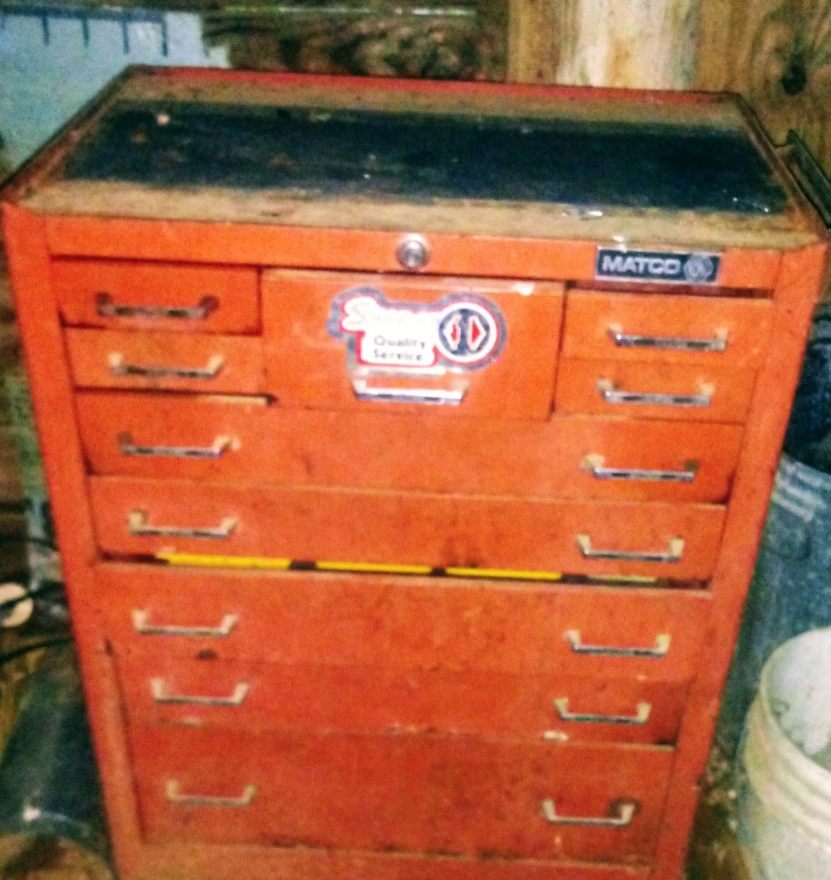 Vintage matco tool box