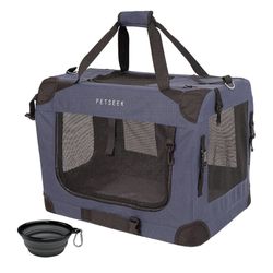 New- Portable Soft Sided Pet Carrier 24 X 16.5 X 16