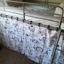 Metal Loft Bed Frame - Twin