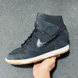 Nike Dunk Sky Hi 'Black Gum' 2015 (Sz 11.5W/10M)
