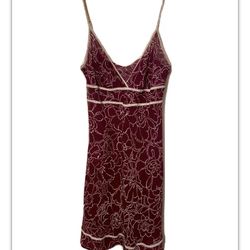 Women’s Sheer Slip Dress, Size Medium