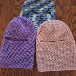 Crochet Granny Square  FACE MASK