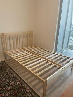 Full Size Hardwood Kiln Dried Tulip Poplar Bedframe