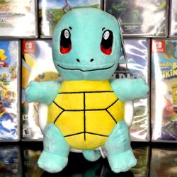 POKEMON SQUIRTLE PLUSH 9"