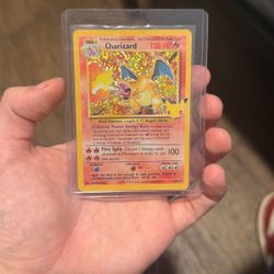 Pokemon Charizard 25th Anniversary Celebration’s Card 