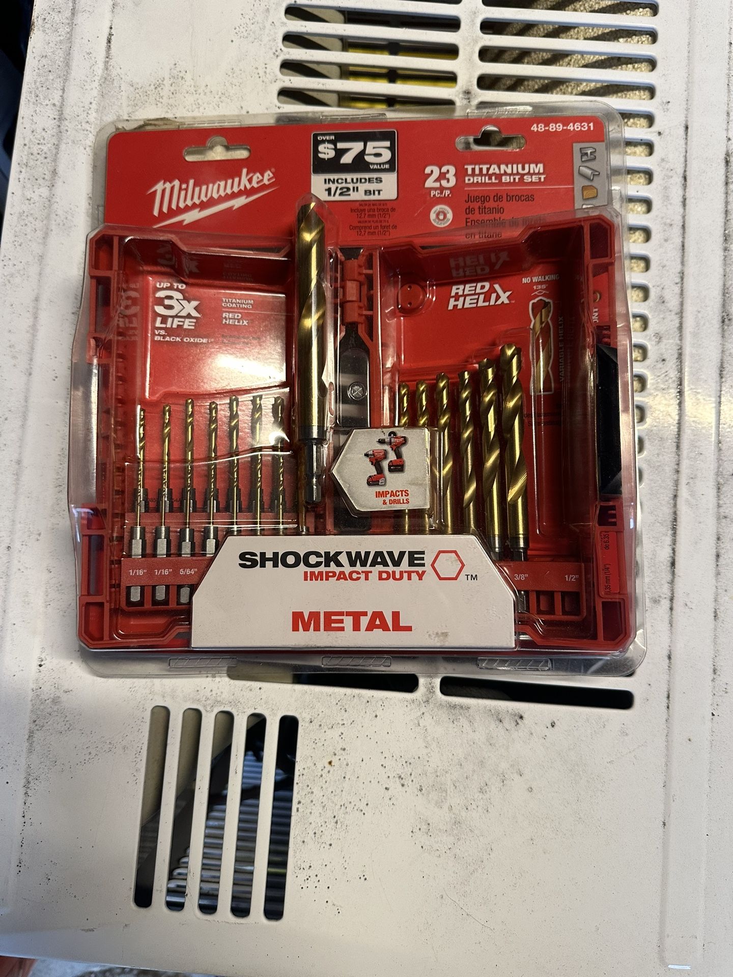 Milwaukee TITANIUM DRILL BIT SET