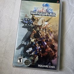Sony PSP Final Fantasy Tactics War Of Lions Game
