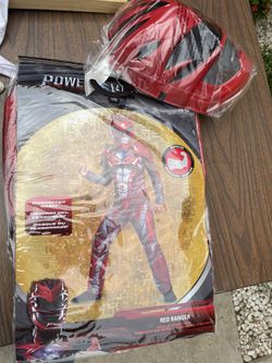 POWER RANGERS  CUSTOM  SIZE L 10-12