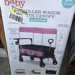 Stroller Wagon With Canopy