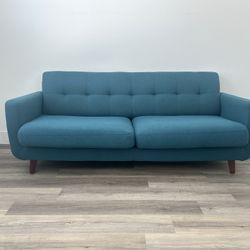 Blue sofa 