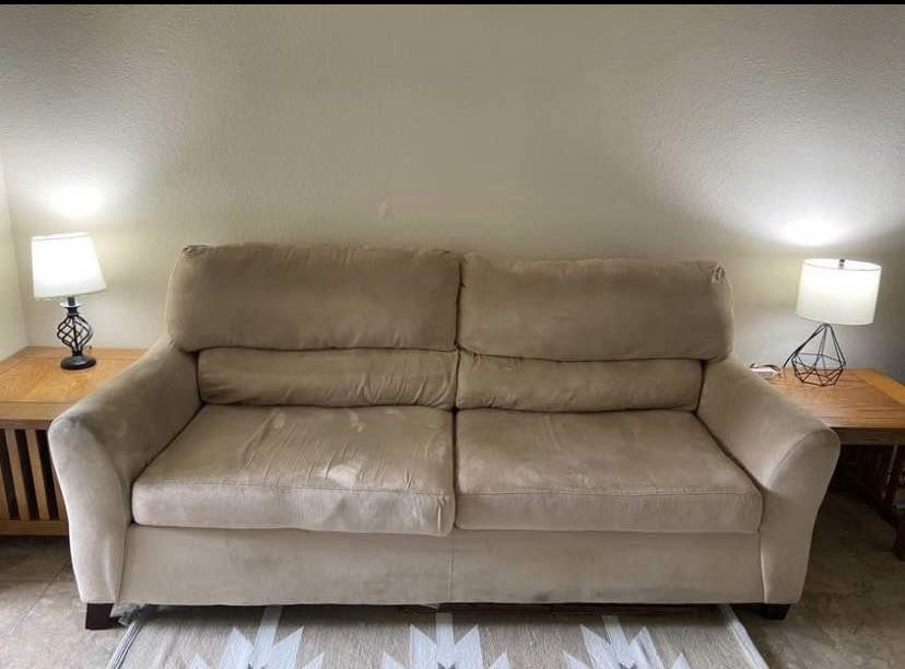 Ashley’s Furniture Beige Couch