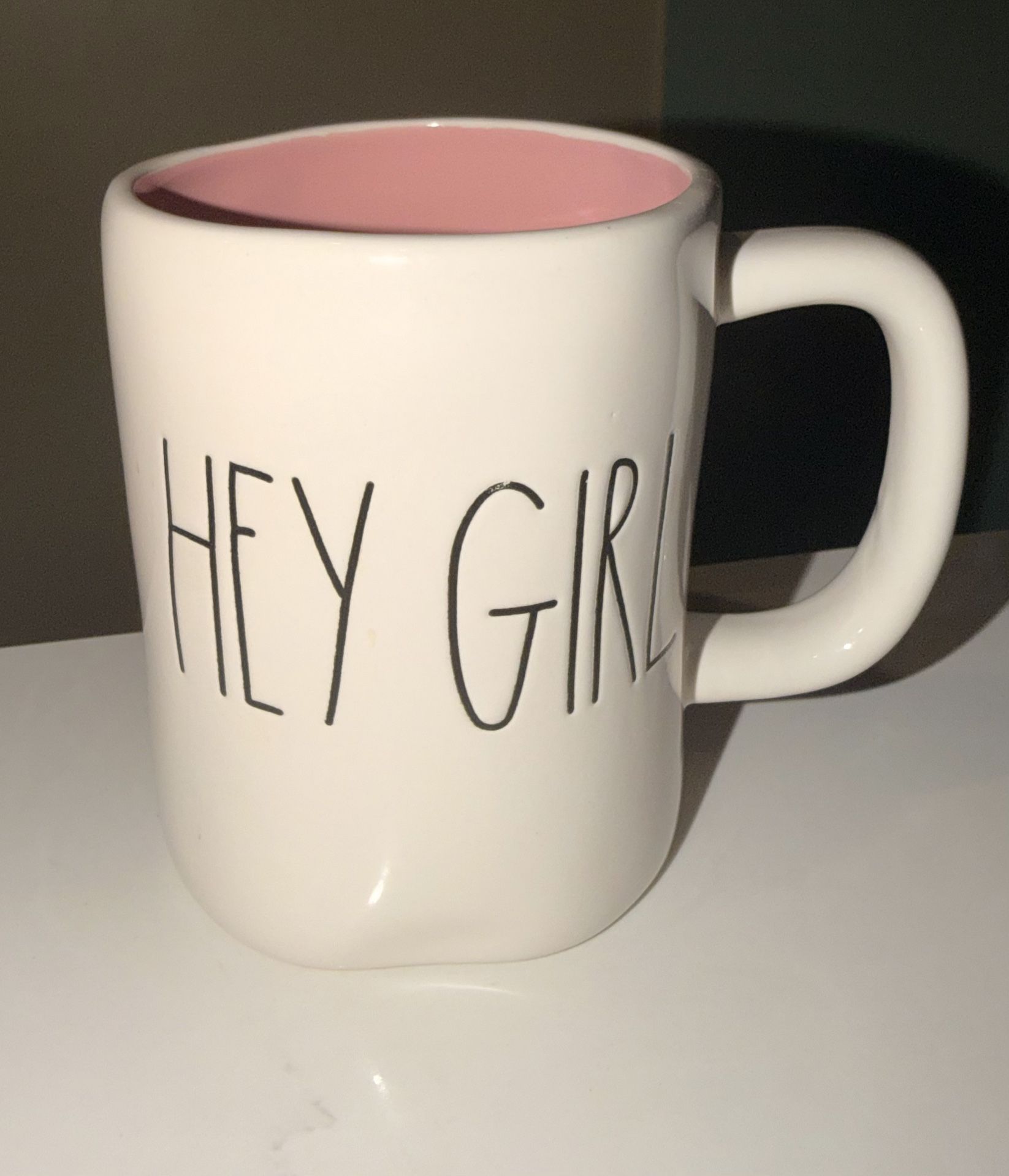 Rae Dunn HEY GIRL Ceramic Mug