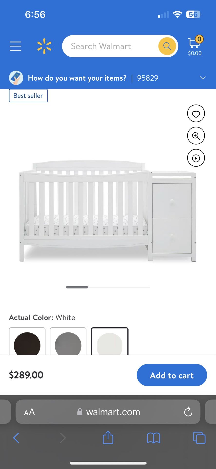 White Crib
