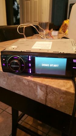 Kenwood ipod ready indash radio no cd