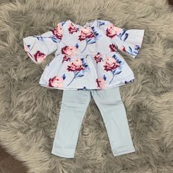 Janie And Jack Top - Gap Jeans Size 3 T 