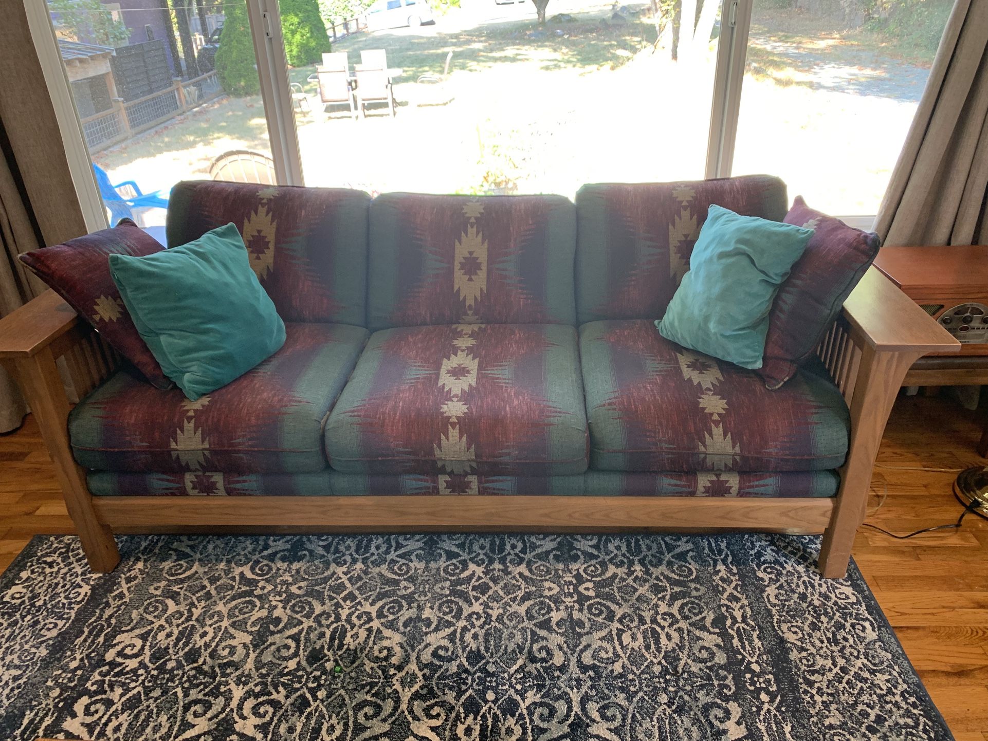 Sofa and matching chair