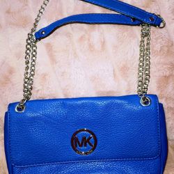 Michael Kors Blue Purse Bag