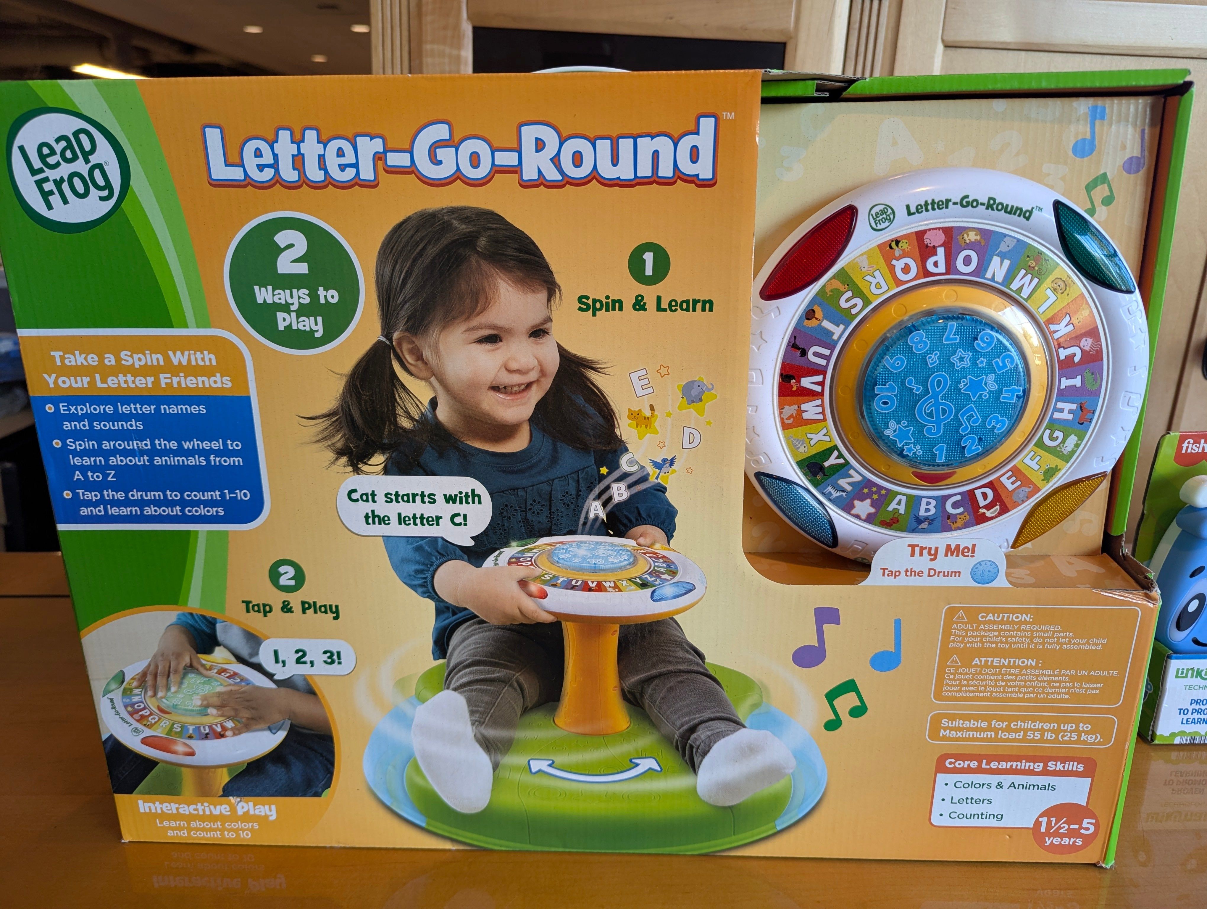 LeapFrog Letter-Go-Round Interactive Learning Toy