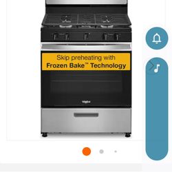 Whirlpool 5 Burner Stove