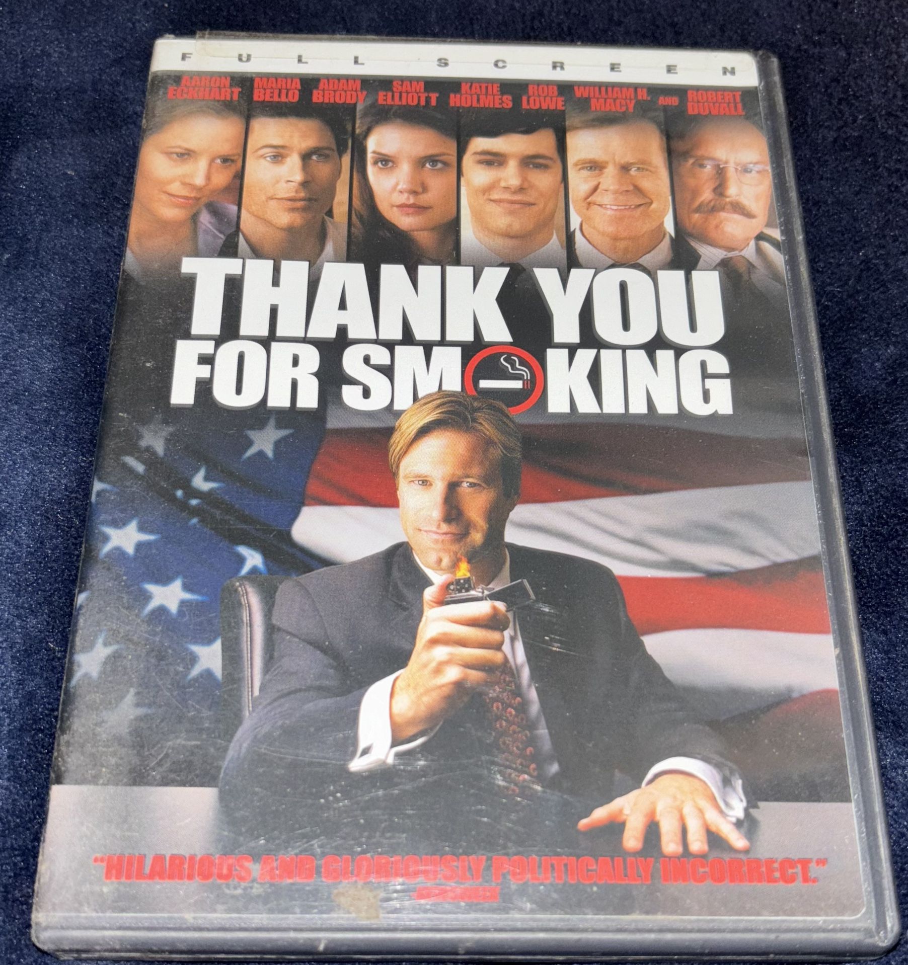 Thank You For Smoking On DVD