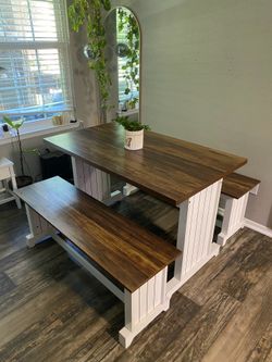 Farmhouse Style Dining Table