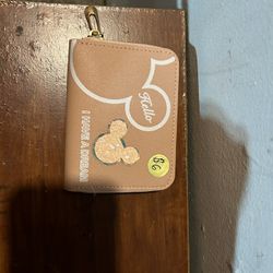Pink Mickey Wallet