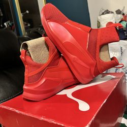 Brand New Men’s Red Puma Sneakers Size 9.5 $60