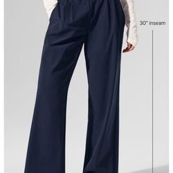 Alo Suit Up Trouser (Regular) Navy Blue