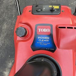 Toro Snow Blower