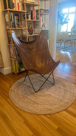 Leather Butterfly Chair restoration Hardware