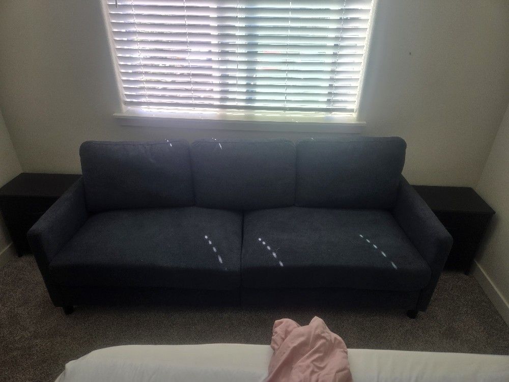 Brand New Dark Greenish Blue Couch