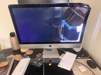 2017 27-inch iMac – Broken Screen – Boots – For Parts/Repair.”