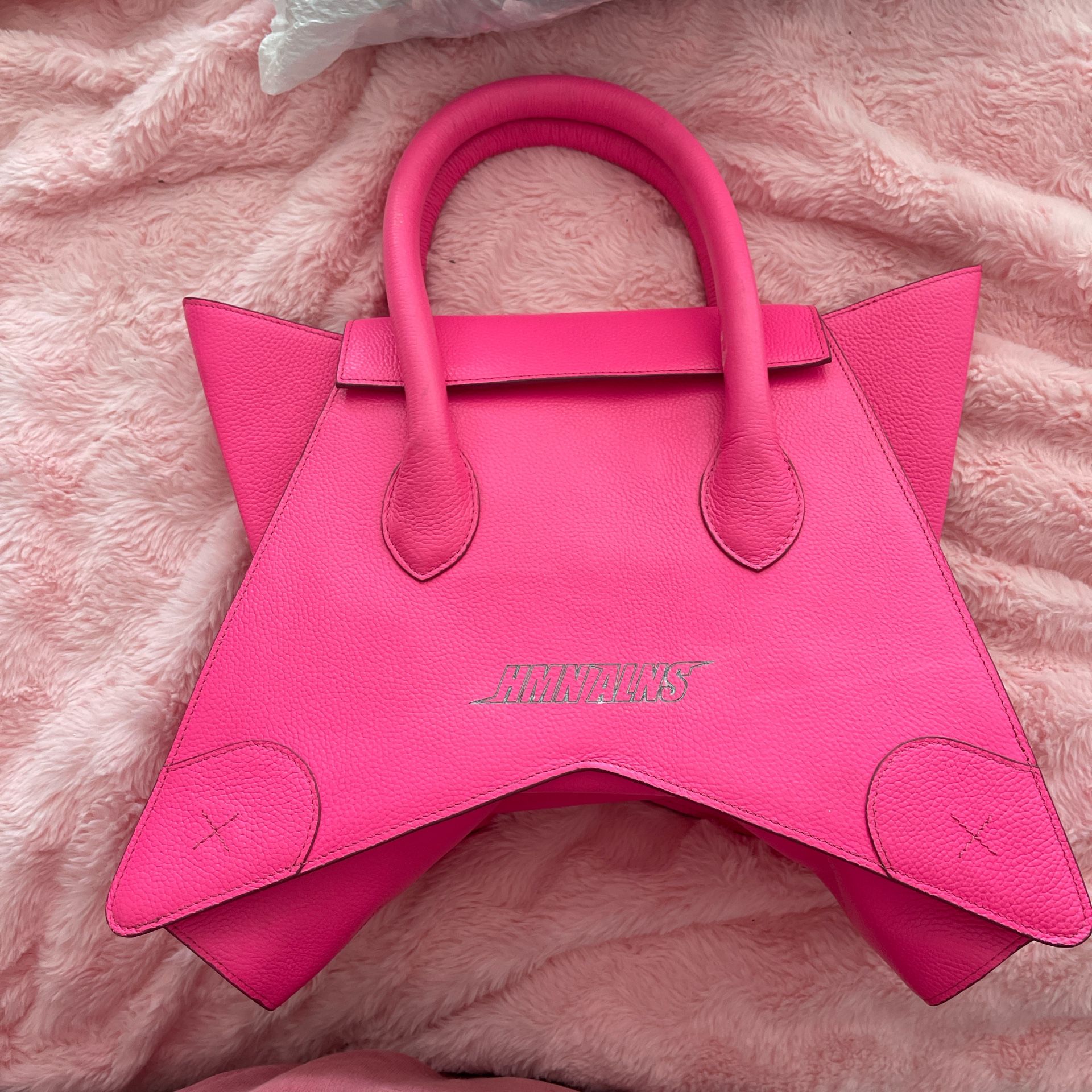 HLM ALNS Origami Bag Hot Pink