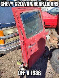 Chevy G20 Rear Van Doors