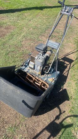 Craftsman front throw mower