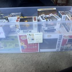 Box Full of Funko Pops