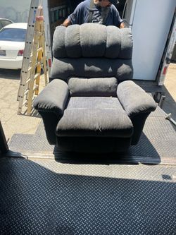 Home stuff refrigerator, washer, dryer, sofa, chair, dining table with glass