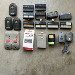 REMOTE. CONTROL. LiftMaster. GENIE. Marinated. MACLIFT  .  MuLTI-CODE . CLICKER  .