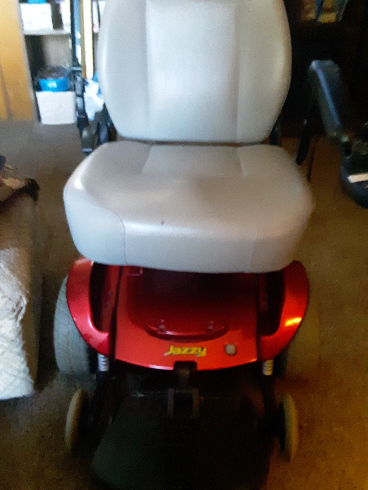 Jazzy motor wheelchair