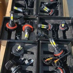 H11 H8 H9 9006 Hb3 9005 Hb4 H13 9007 H1 9004 H4 880 H7 LED Bulbs Bombillas Focos Luces Chevy Gmc Ford Toyota Honda Ram Jeep Mitsubishi Dodge Kia Hyund