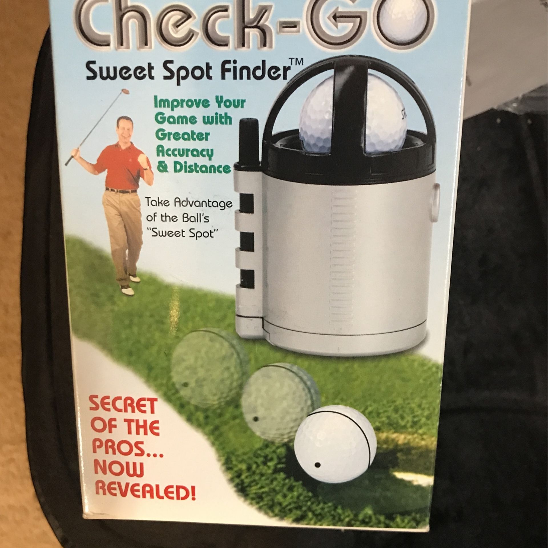 Check-Go Golf Ball Sweet Spot Finder