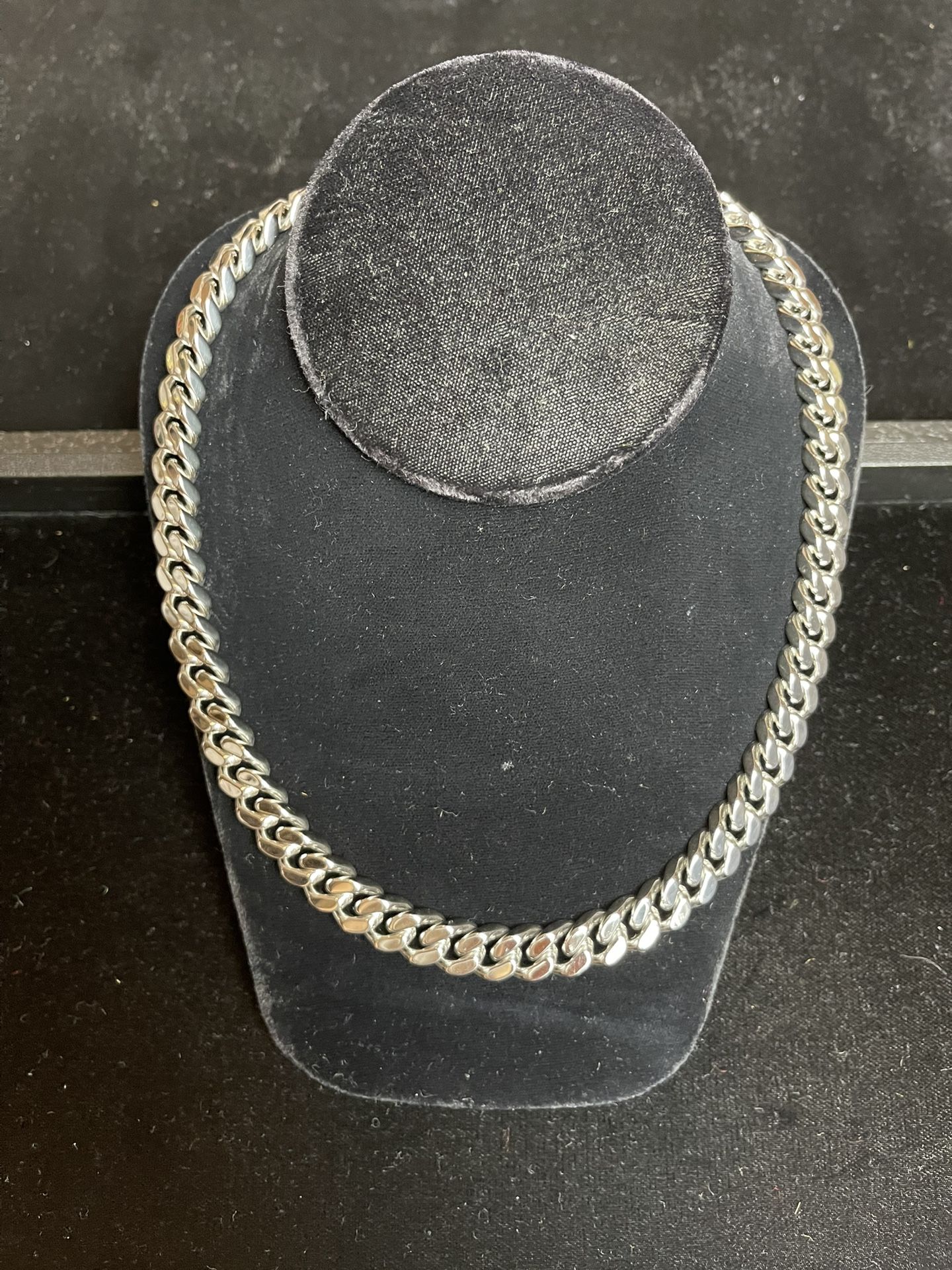 Cuban Link 14k Gold Finish Chain, 10.5mm/20inches