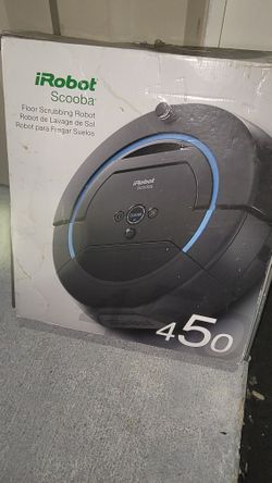 irobot  floor scooba 450 mop cleaner hard floor tile wood shampooer 