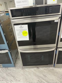 $999 LG Smart Double Wall Oven Stainless Steel
