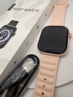 Brand New TikTok Smartwatch Fitness Tracker Rose Gold Pink